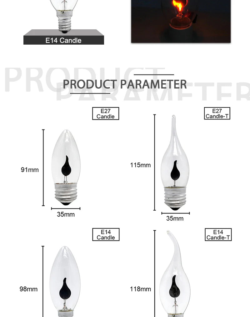 INIVEX FlameGlow Bulb