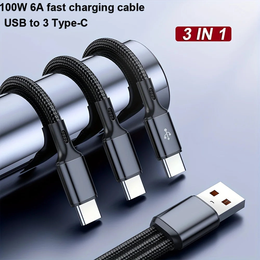 INIVEX TriCharge 3-in-1 Cable