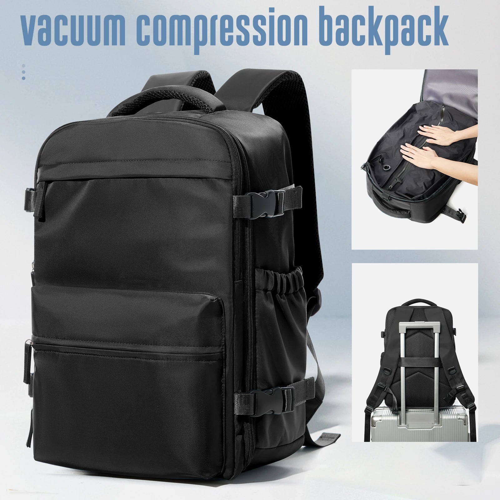 INIVEX VacPack Pro Compression Travel Backpack