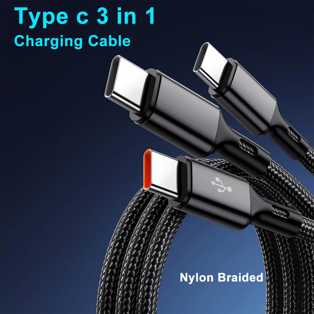 INIVEX TriCharge 3-in-1 Cable