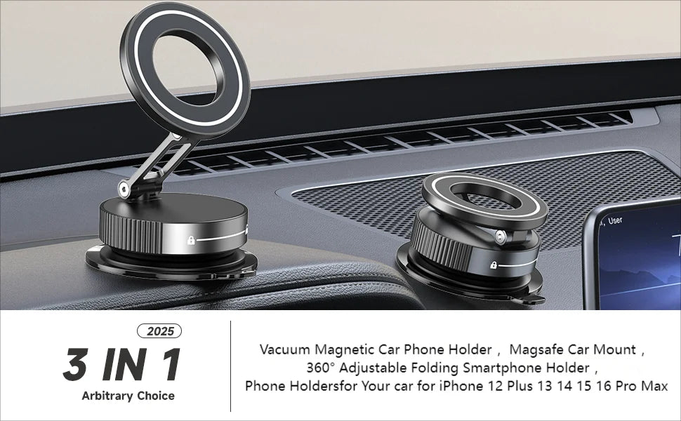 INIVEX HaloDock™ Magnetic Car Mount