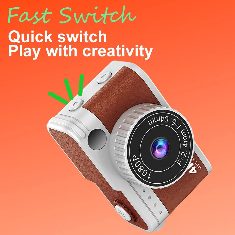 INIVEX RetroSnap 4K Mini Camera