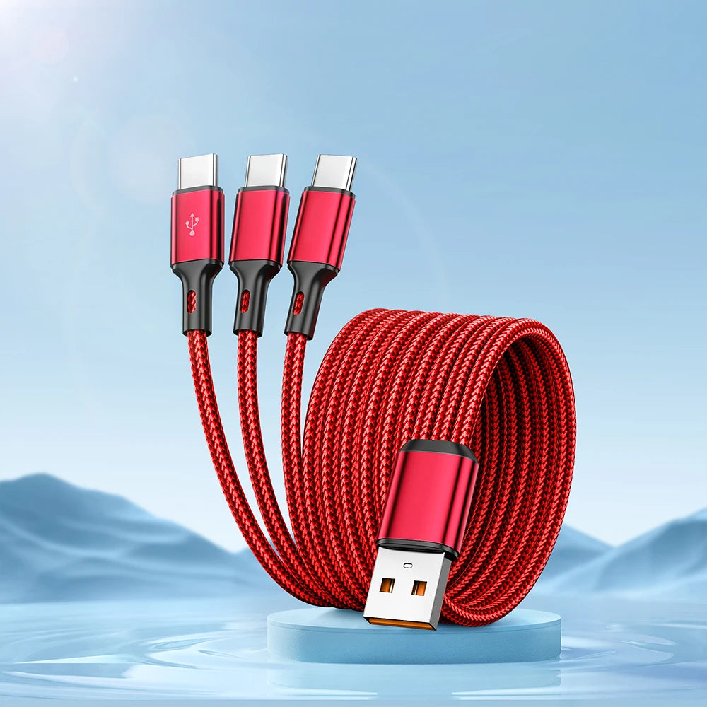 INIVEX TriCharge 3-in-1 Cable