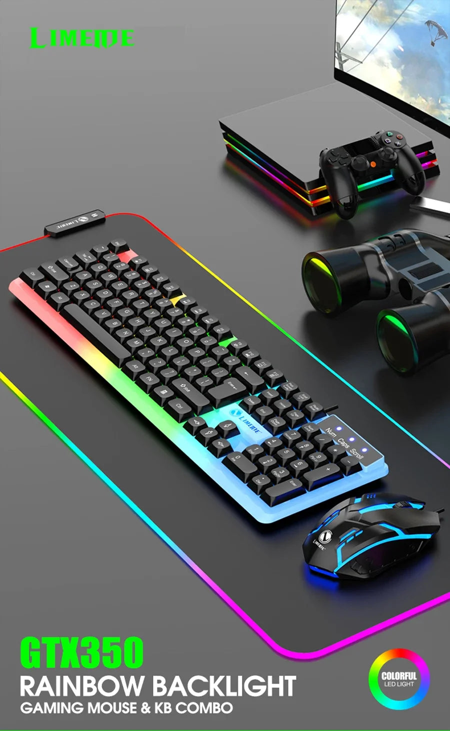 INIVEX TitanRGB™ Gaming Battle Kit