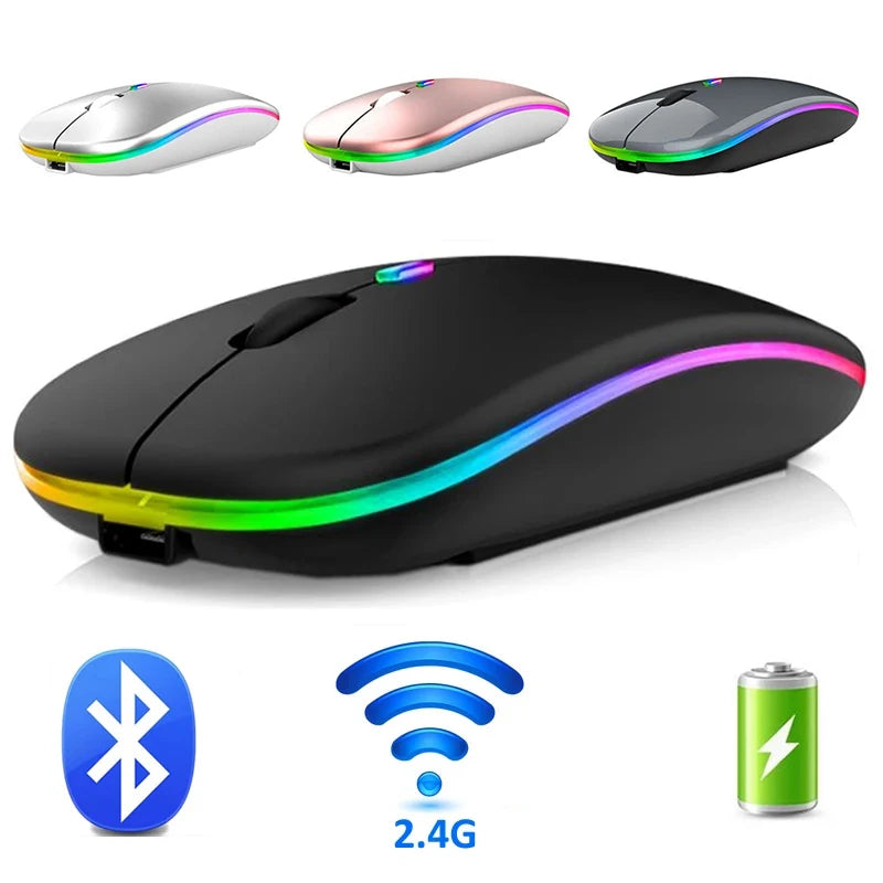 INIVEX AeroGlow Dual-Mode Wireless Mouse