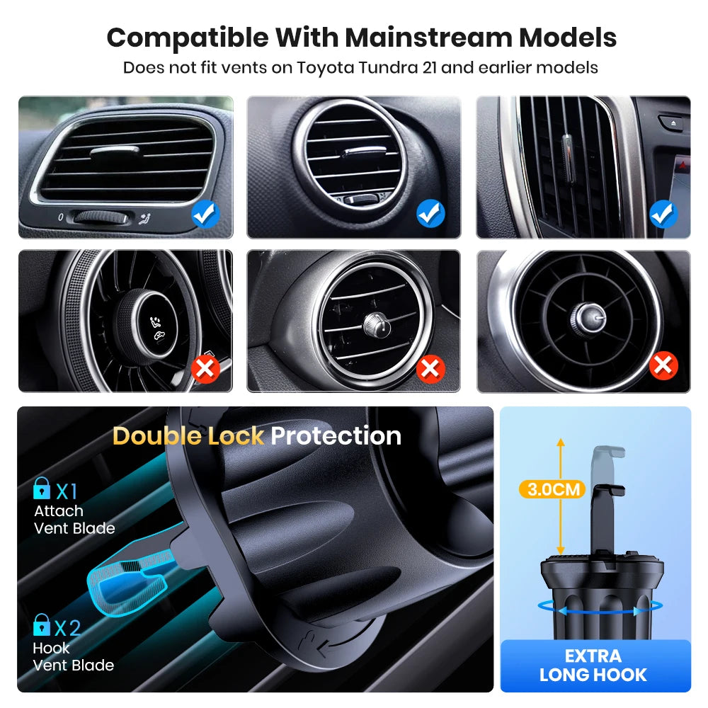 INIVEX ClipMount Monitor Phone Holder