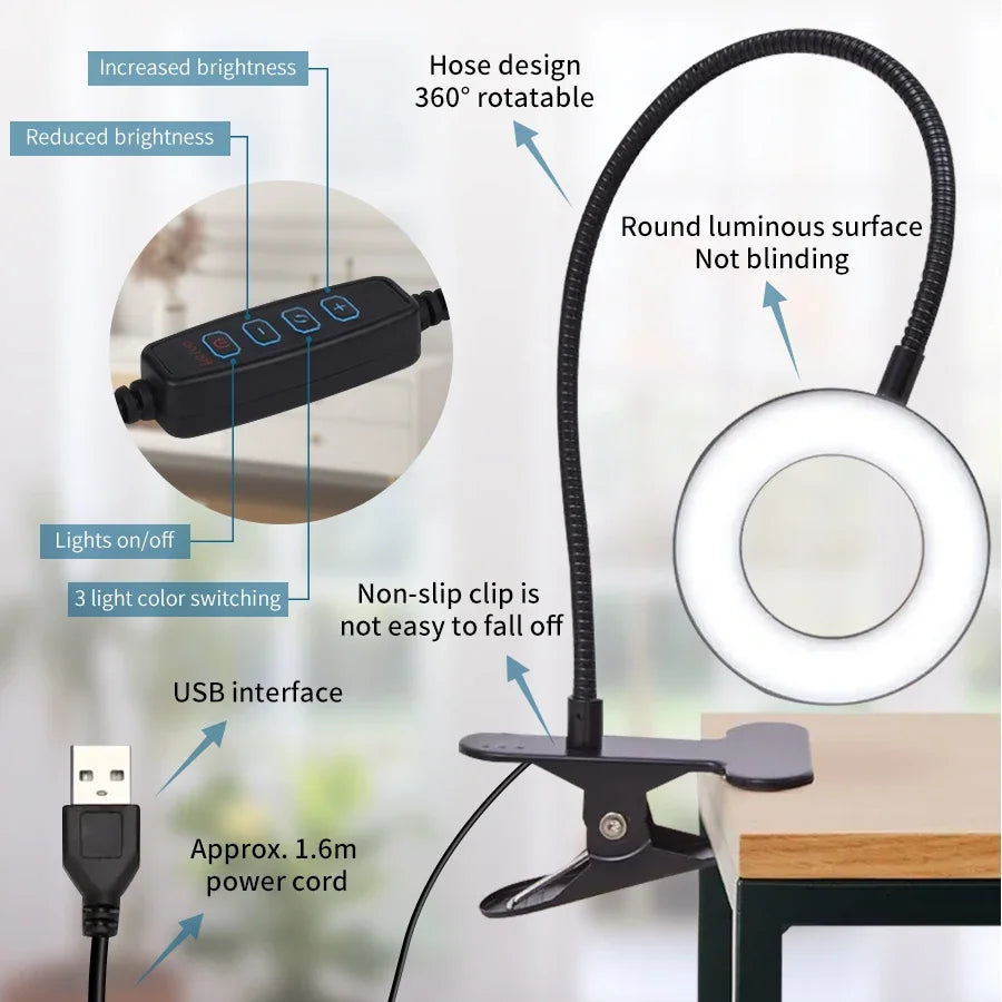 INIVEX ClipLamp Gooseneck