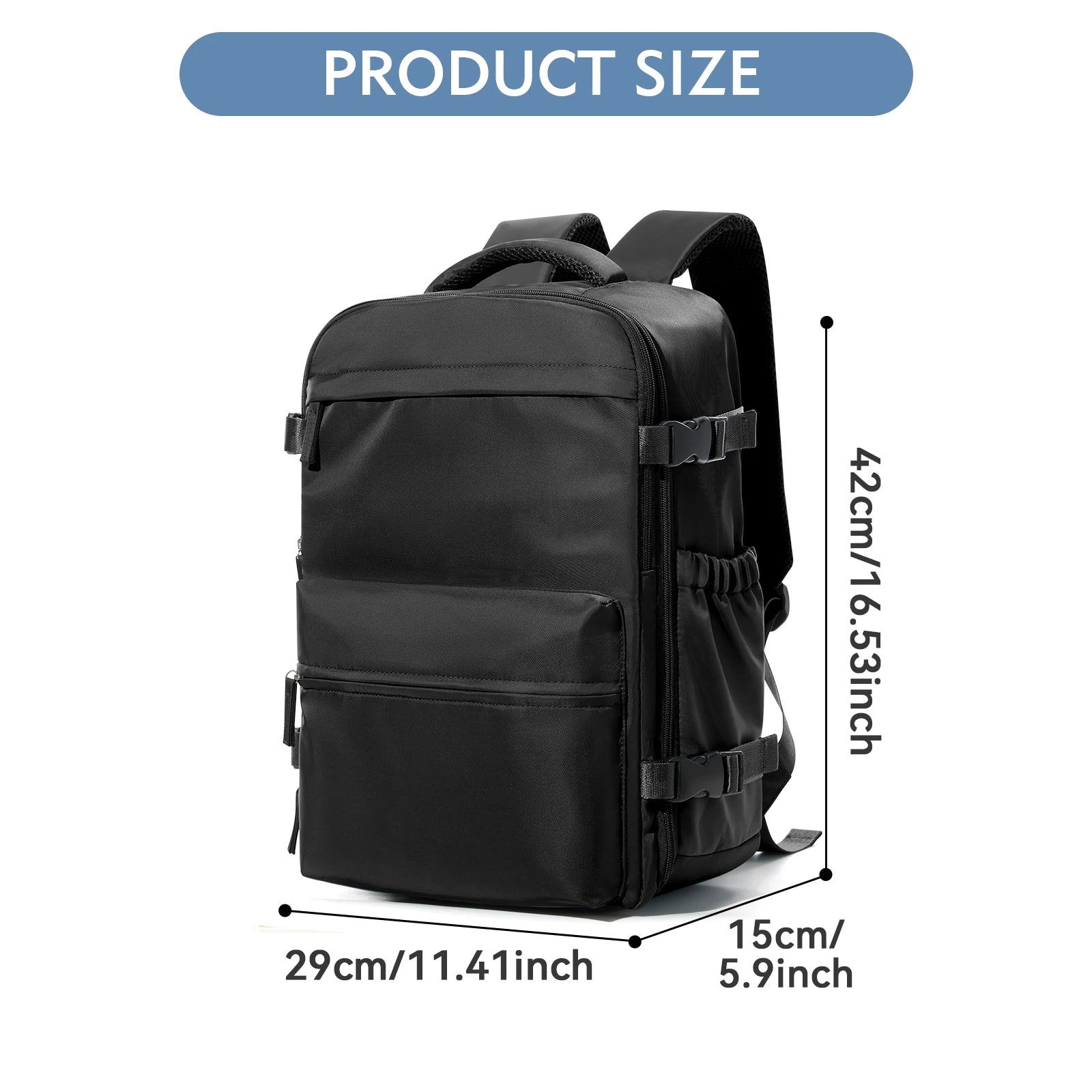 INIVEX VacPack Pro Compression Travel Backpack