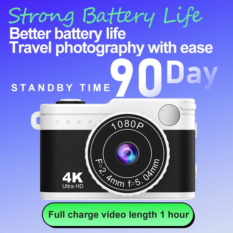 INIVEX RetroSnap 4K Mini Camera
