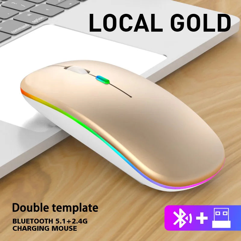 INIVEX AeroGlow Dual-Mode Wireless Mouse
