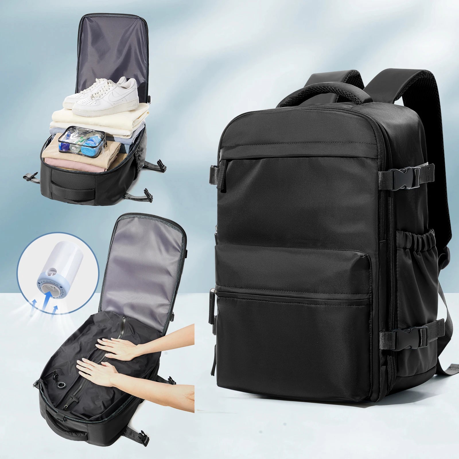 INIVEX VacPack Pro Compression Travel Backpack