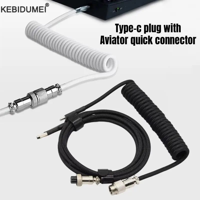 INIVEX CoilCord Keyboard Cable
