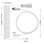 INIVEX CoilCord Keyboard Cable