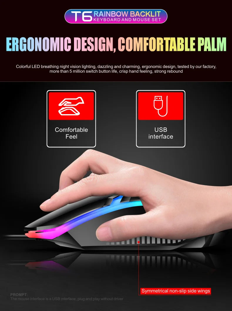 INIVEX Phantom RGB Pro Gaming Combo