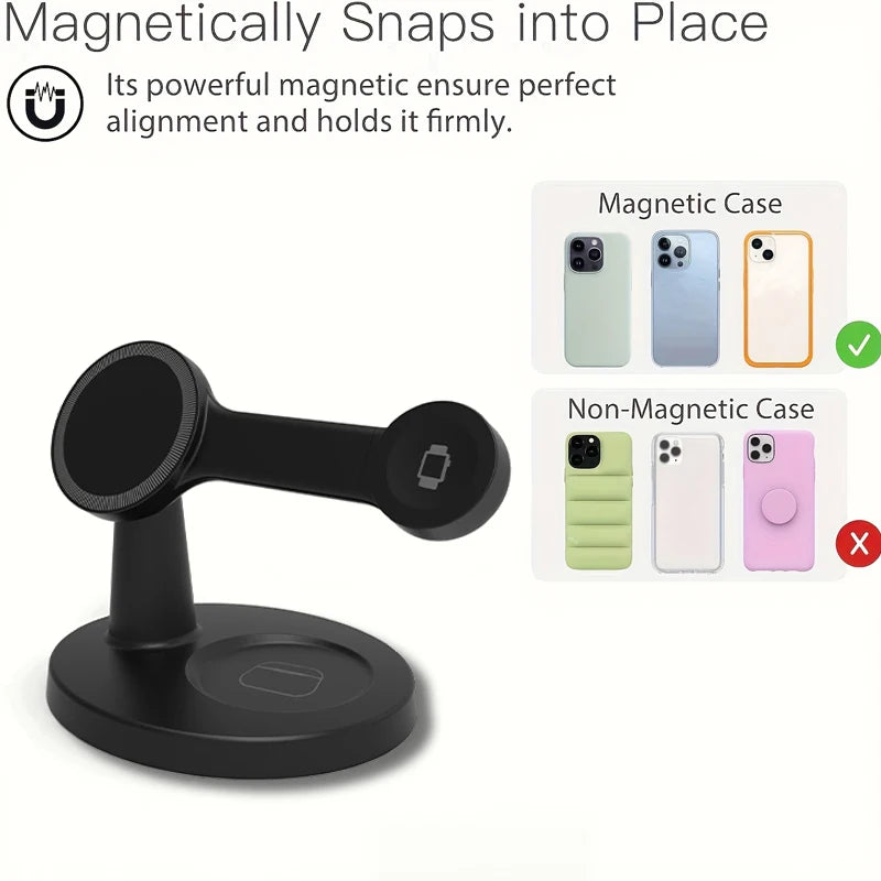 INIVEX NovaCharge™ Elite 3-in-1 Magnetic Dock