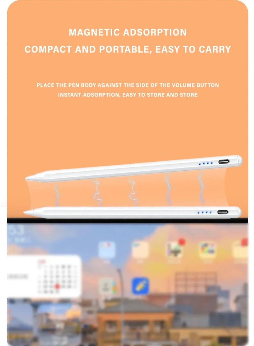 INIVEX GlidePro™ Universal Stylus – Precision Touch for Tablet & Phone