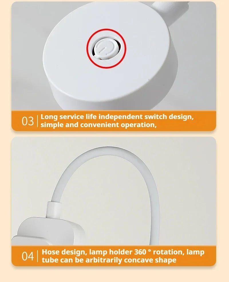 INIVEX ClipLamp Gooseneck