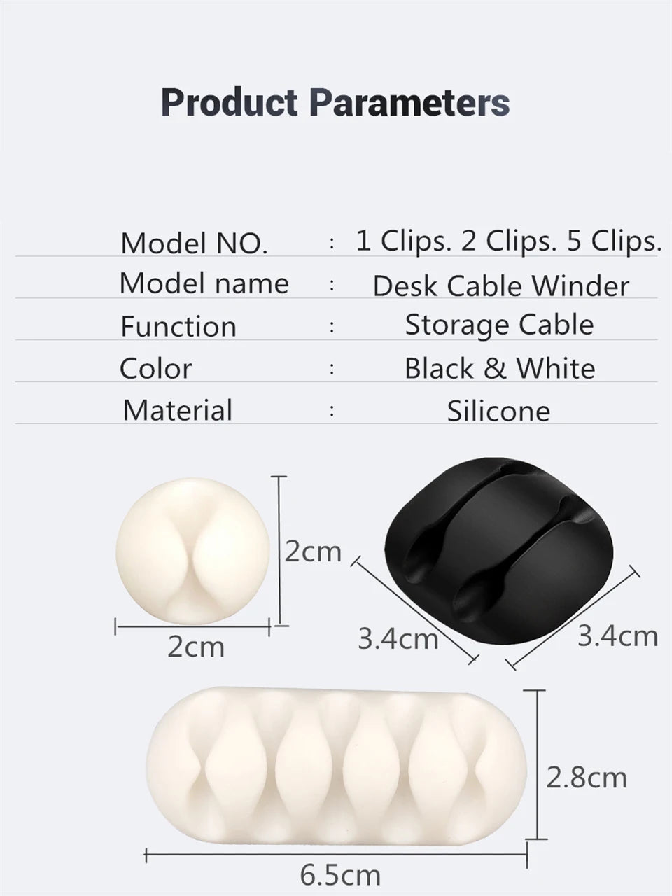 INIVEX CableWinder Clip Set