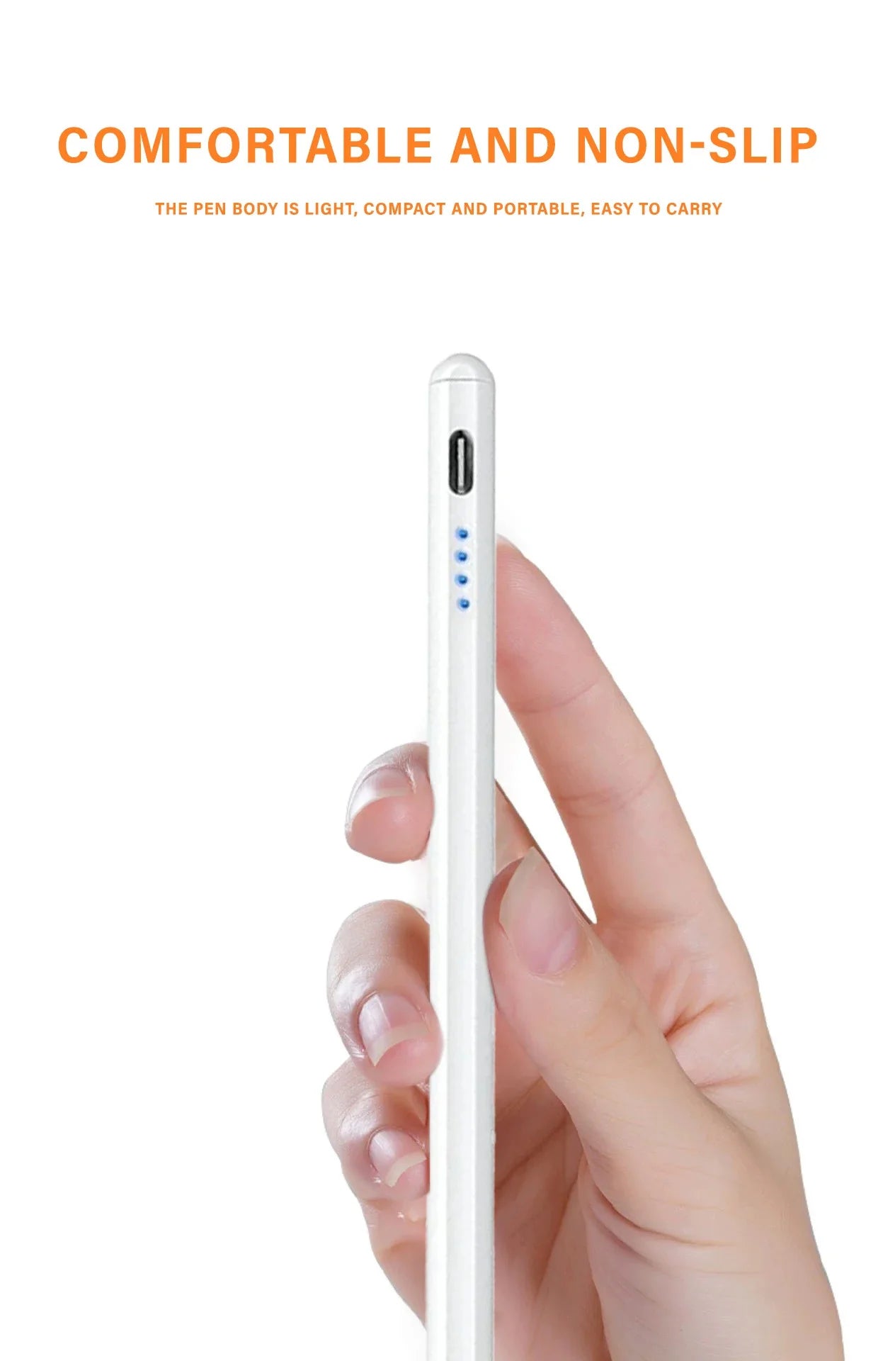 INIVEX GlidePro™ Universal Stylus – Precision Touch for Tablet & Phone