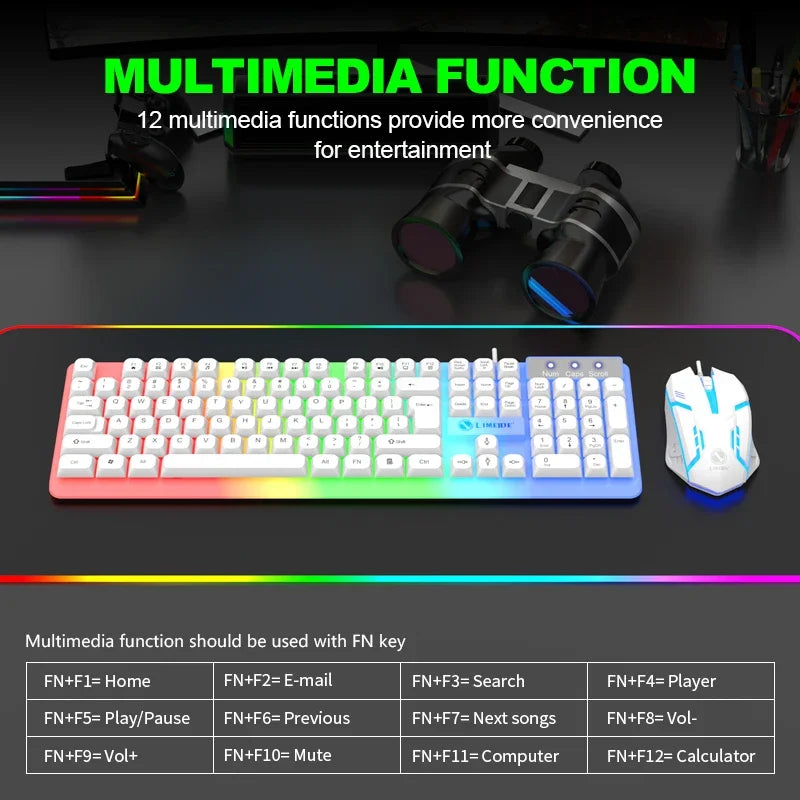 INIVEX TitanRGB™ Gaming Battle Kit