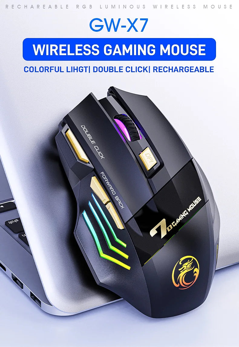 INIVEX SwiftClick Wireless Gaming Mouse