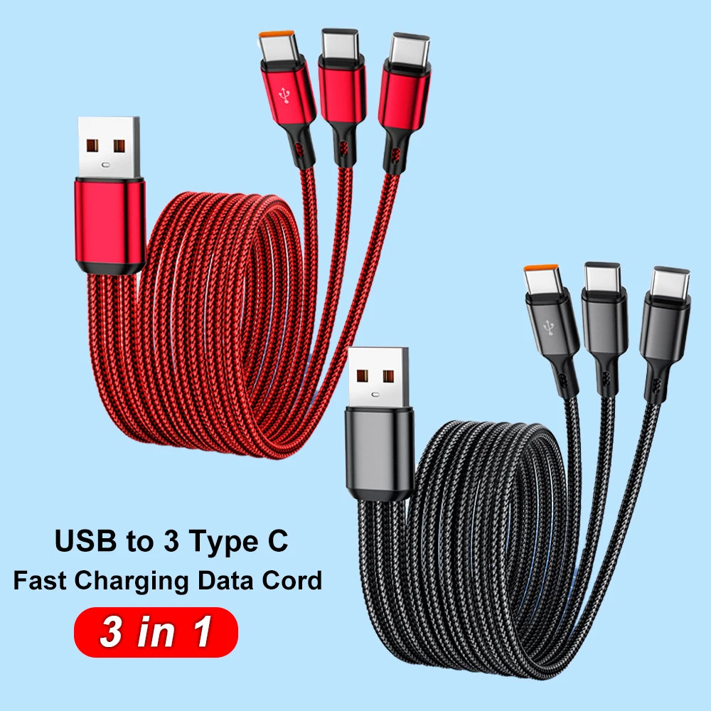 INIVEX TriCharge 3-in-1 Cable