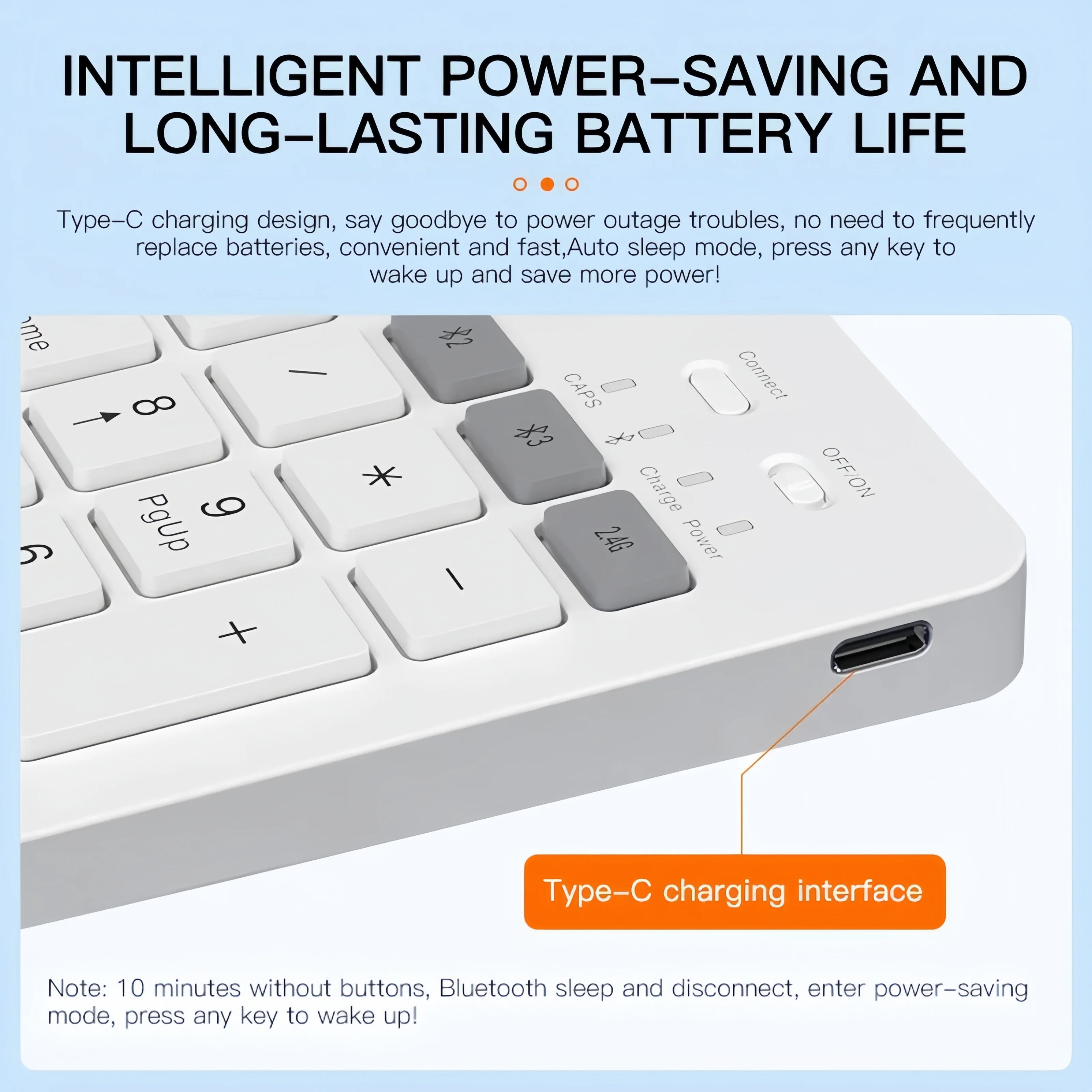 INIVEX AirType™ Pro Wireless Keyboard