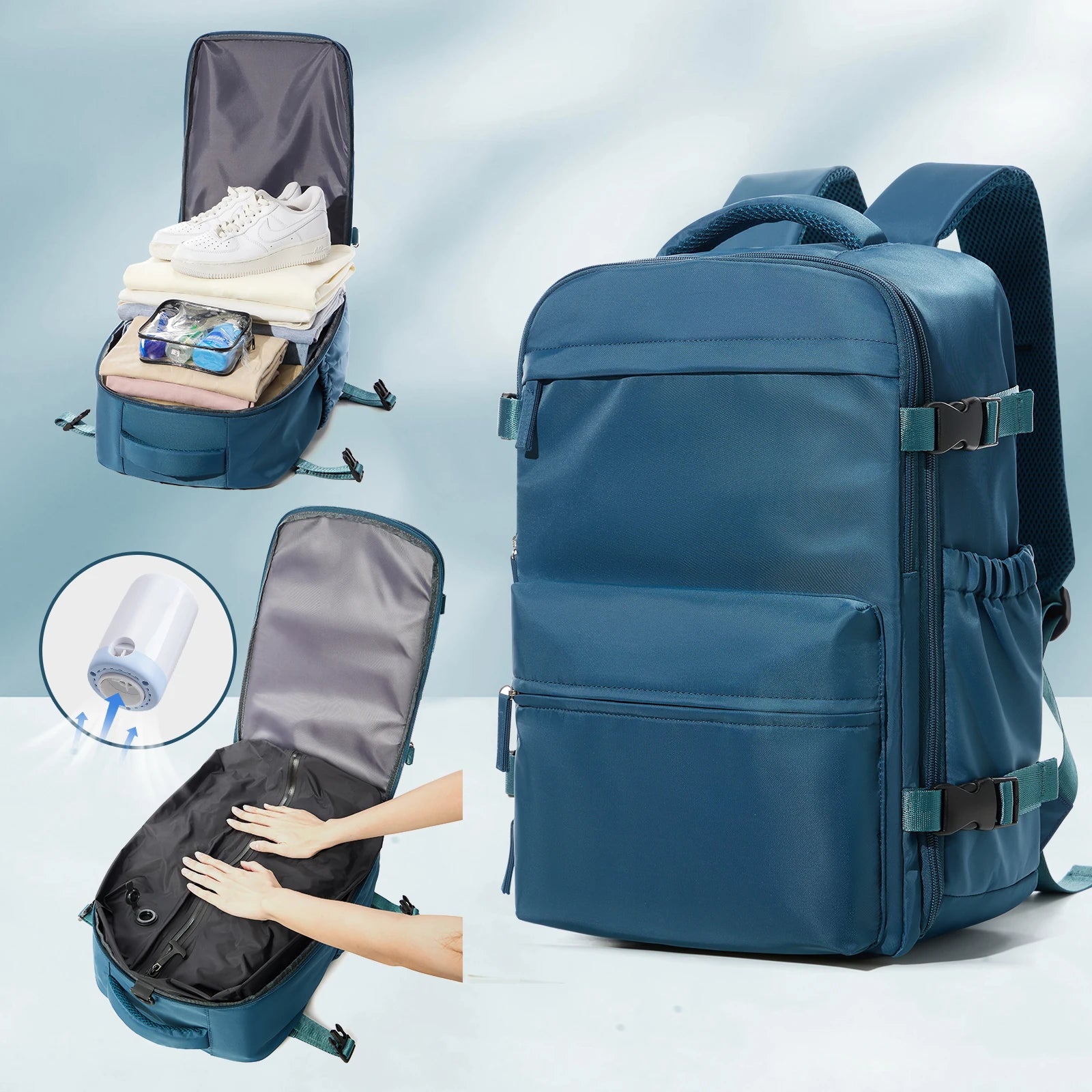 INIVEX VacPack Pro Compression Travel Backpack