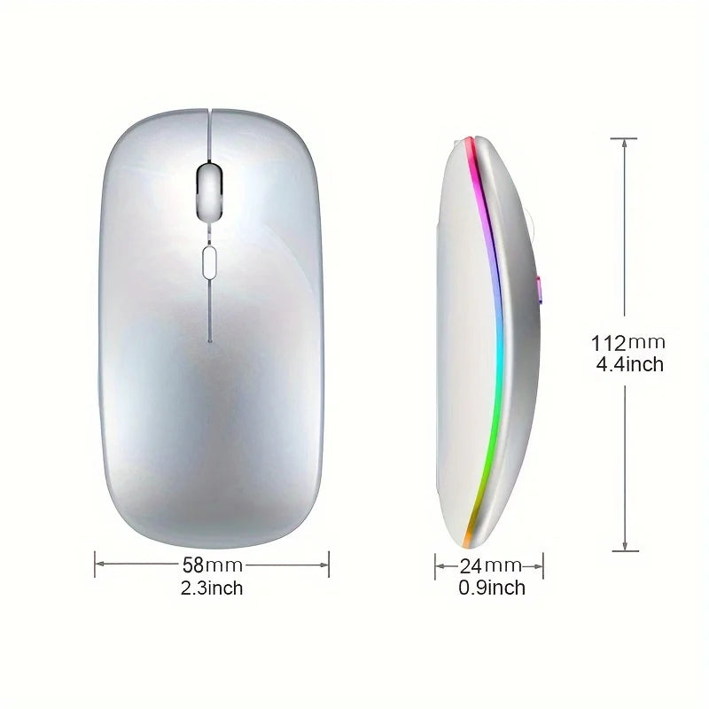 INIVEX AeroGlow Dual-Mode Wireless Mouse