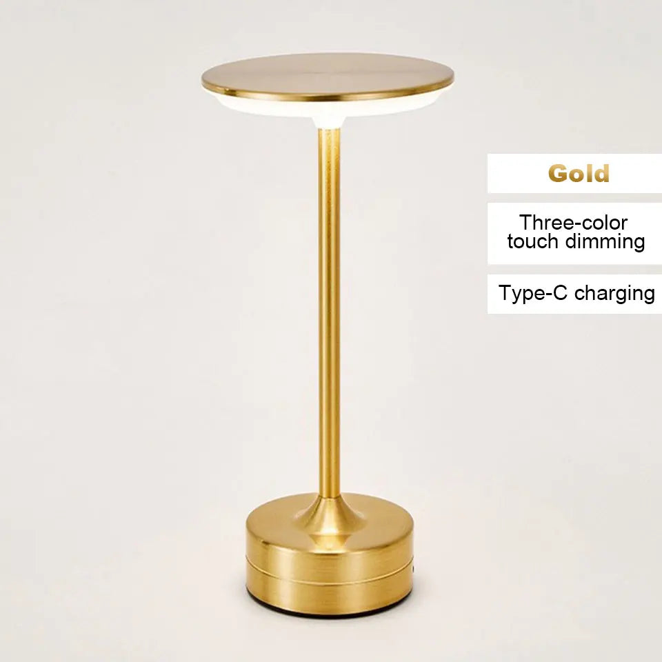 INIVEX Lumièra™ Touch Gold Table Lamp