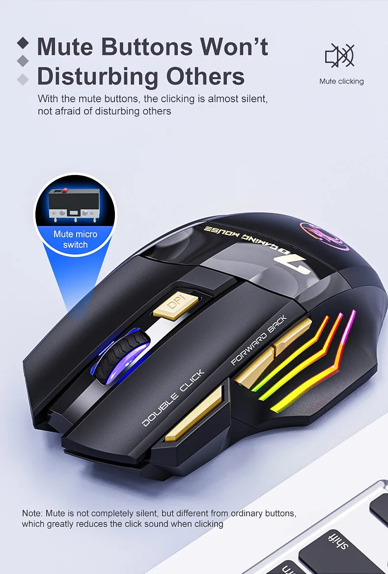 INIVEX SwiftClick Wireless Gaming Mouse