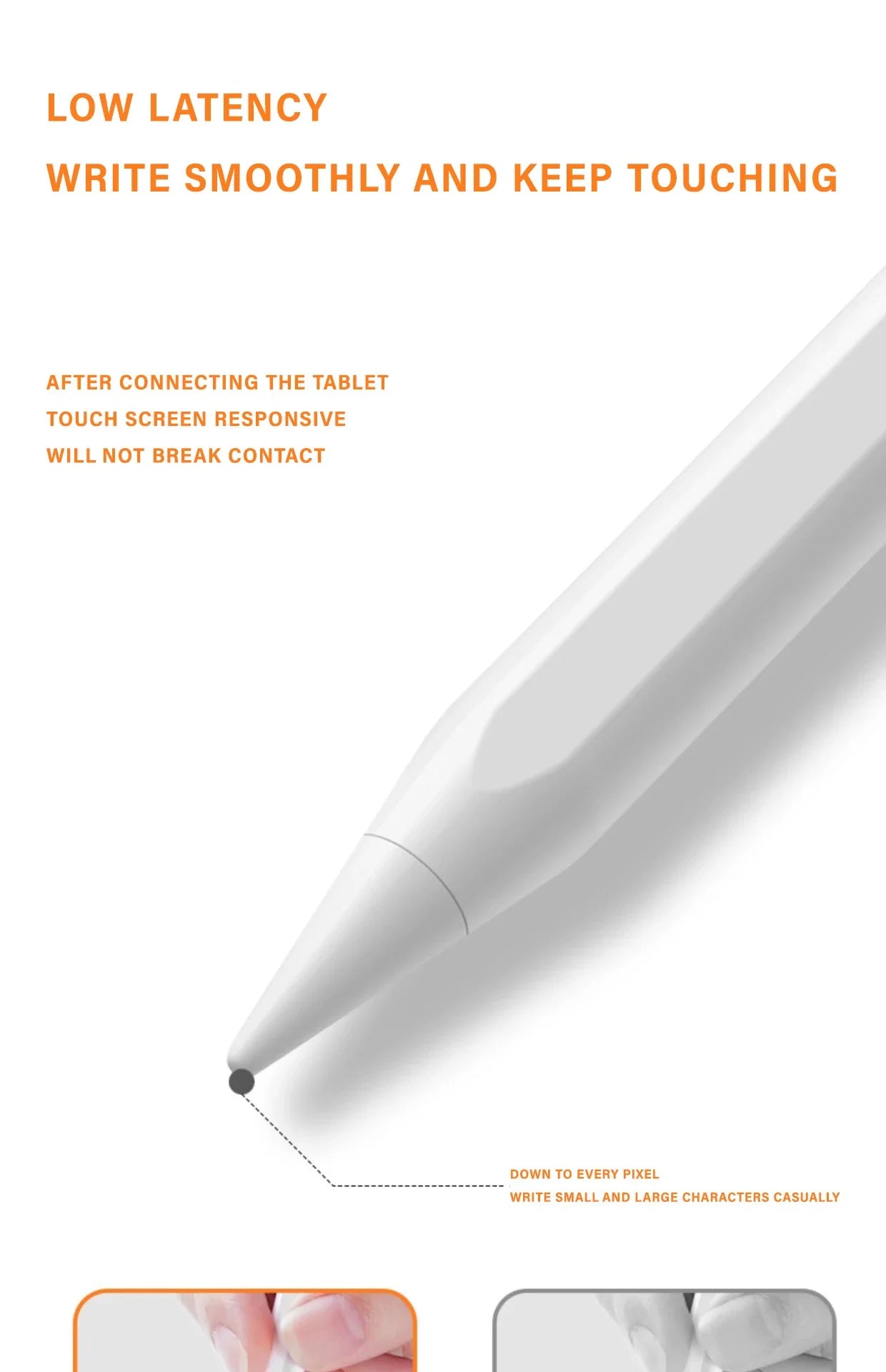 INIVEX GlidePro™ Universal Stylus – Precision Touch for Tablet & Phone