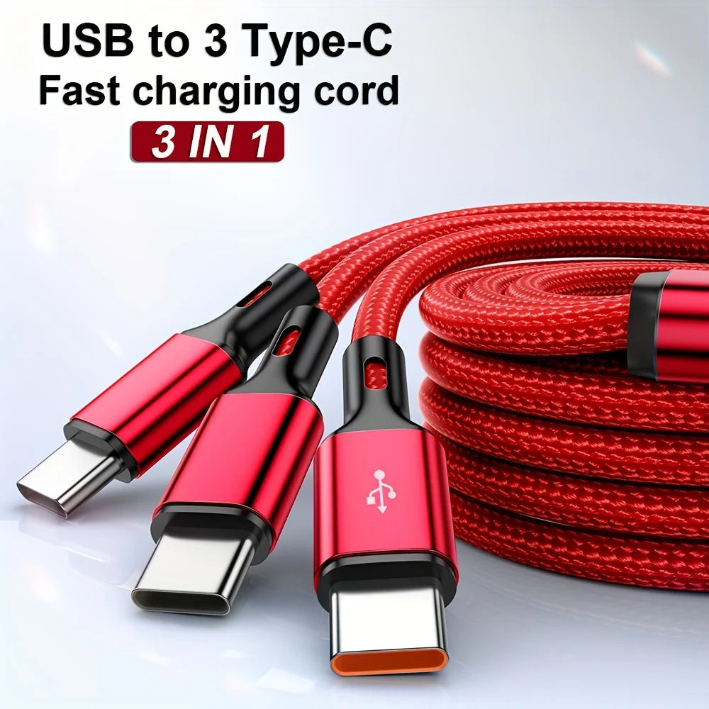 INIVEX TriCharge 3-in-1 Cable