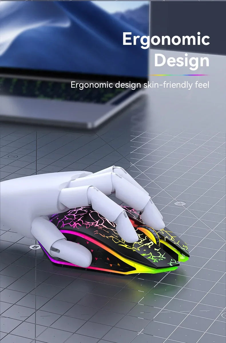 INIVEX ThunderStrike™ Wireless RGB Gaming Mouse