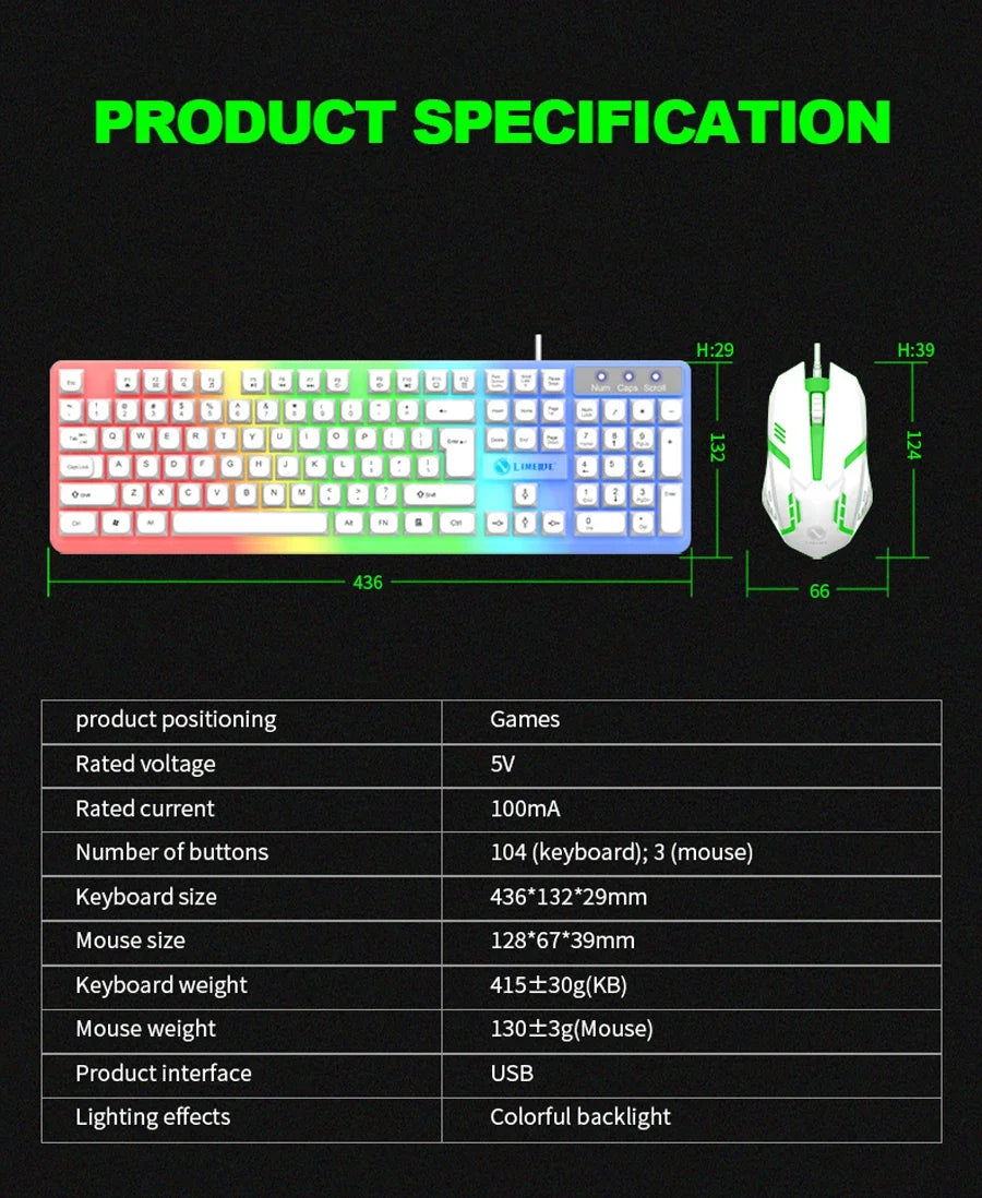INIVEX TitanRGB™ Gaming Battle Kit