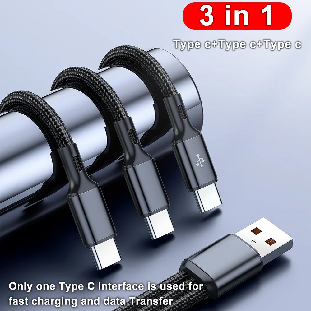 INIVEX TriCharge 3-in-1 Cable