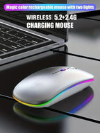 INIVEX AeroGlow Dual - Mode Wireless Mouse - INIVEX