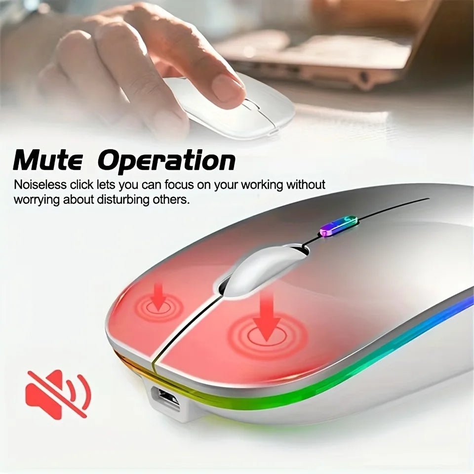 INIVEX AeroGlow Dual - Mode Wireless Mouse - INIVEX