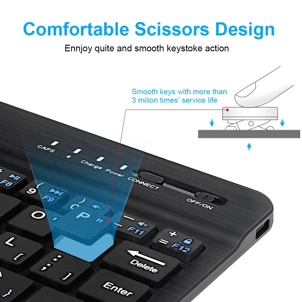 INIVEX AirType™ Pro Wireless Keyboard - INIVEX