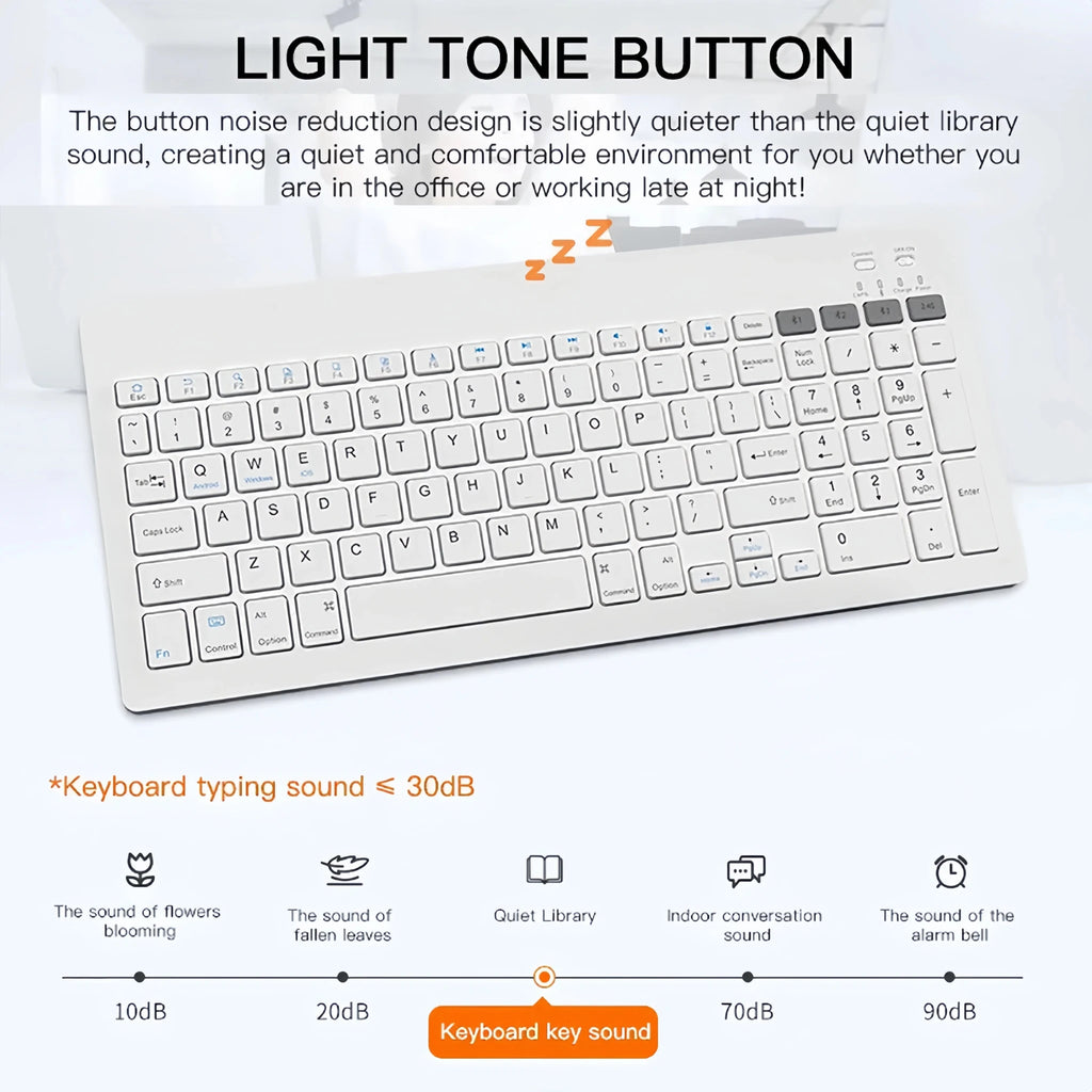 INIVEX AirType™ Pro Wireless Keyboard - INIVEX