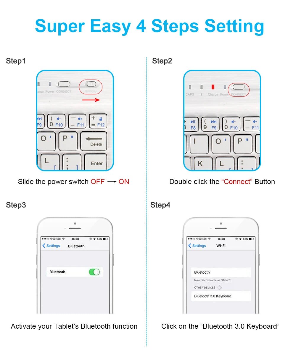 INIVEX AirType™ Pro Wireless Keyboard - INIVEX