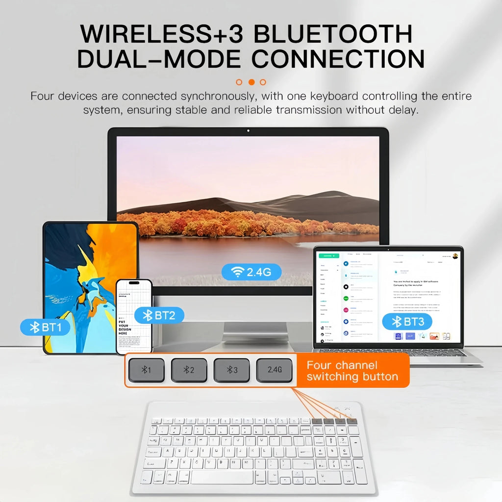 INIVEX AirType™ Pro Wireless Keyboard - INIVEX