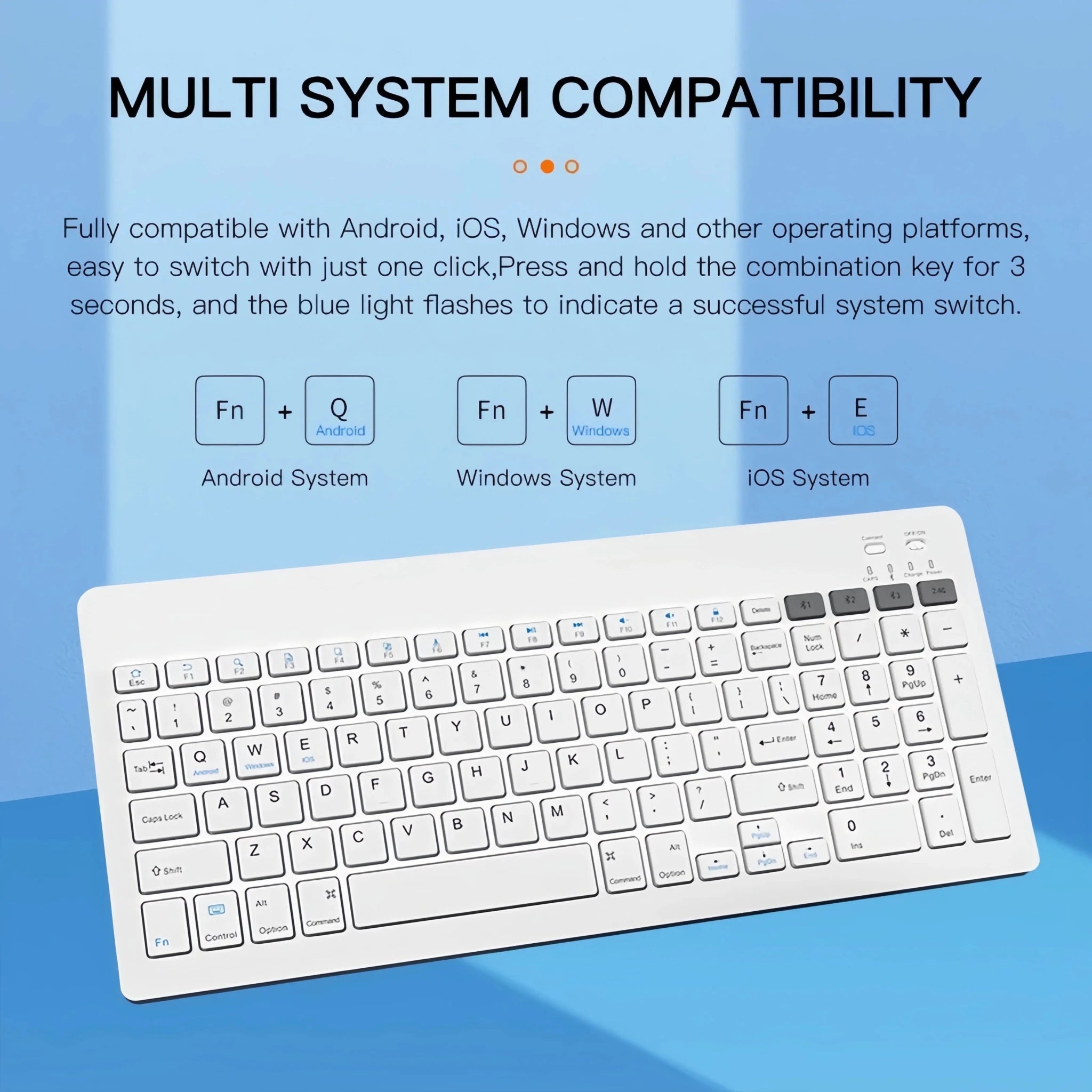 INIVEX AirType™ Pro Wireless Keyboard - INIVEX