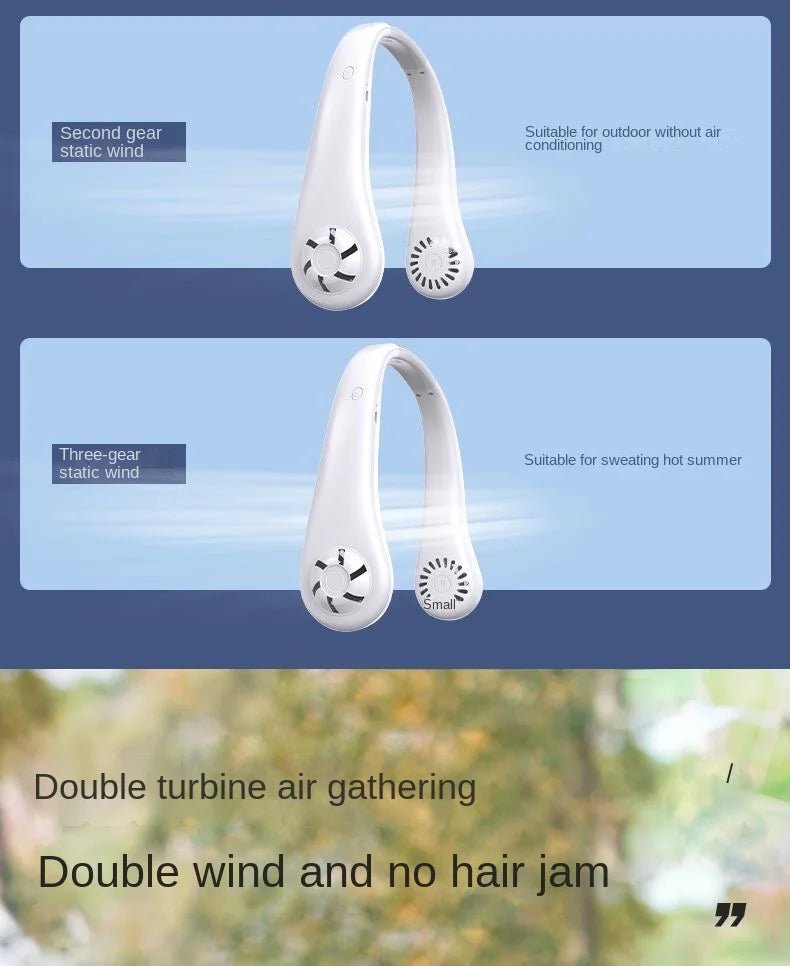 INIVEX ArcticFlow Wearable Neck Fan - INIVEX