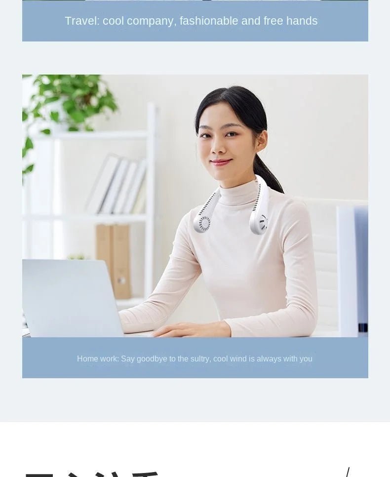 INIVEX ArcticFlow Wearable Neck Fan - INIVEX