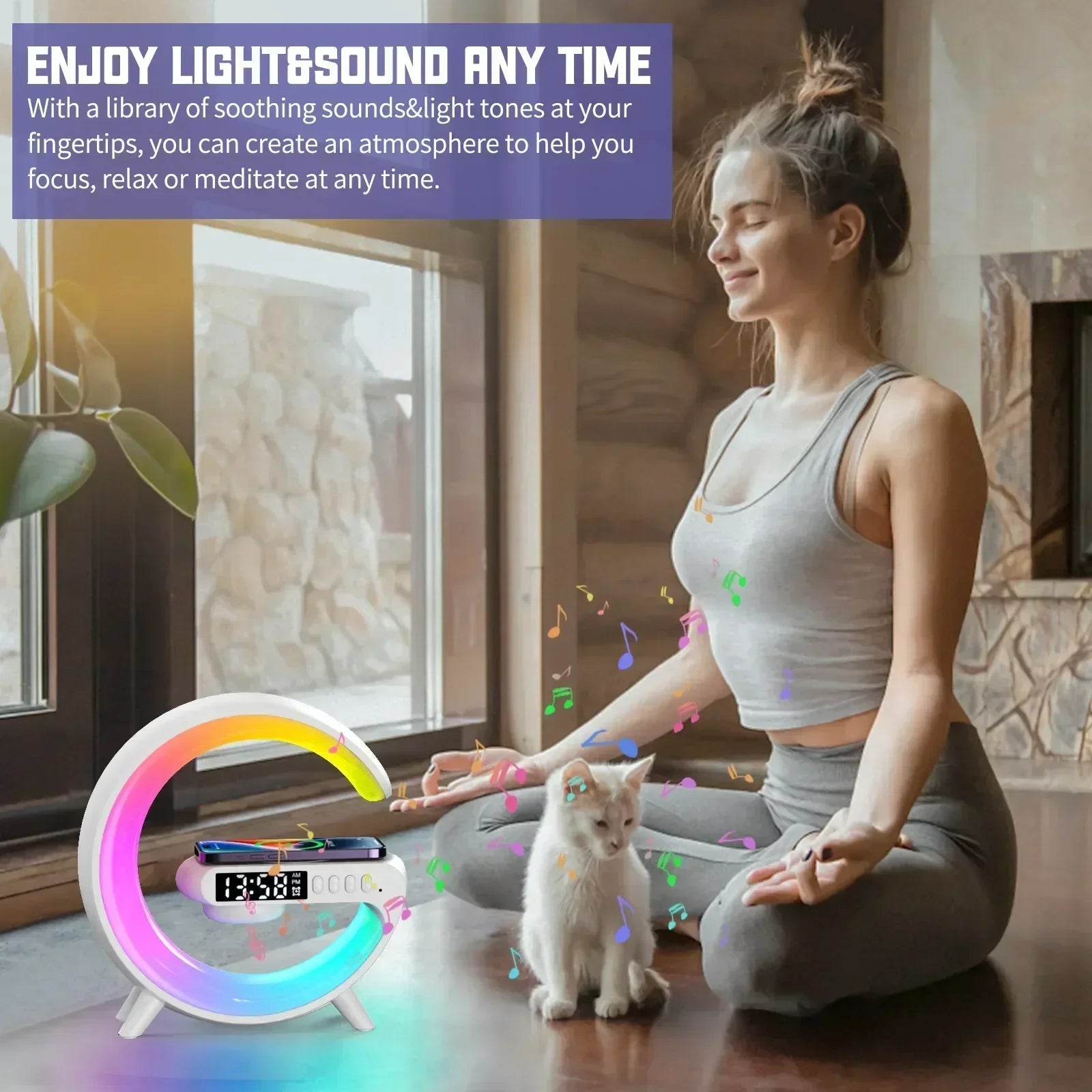 INIVEX AuraCharge RGB Smart Lamp - INIVEX