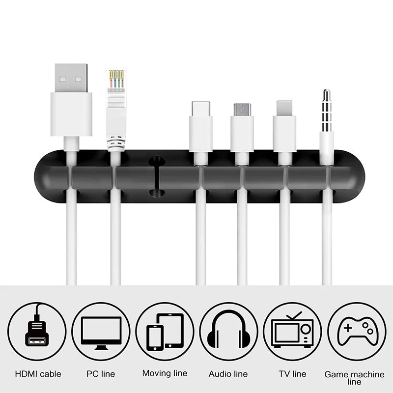 INIVEX CableClip Desk Organiser Set - INIVEX