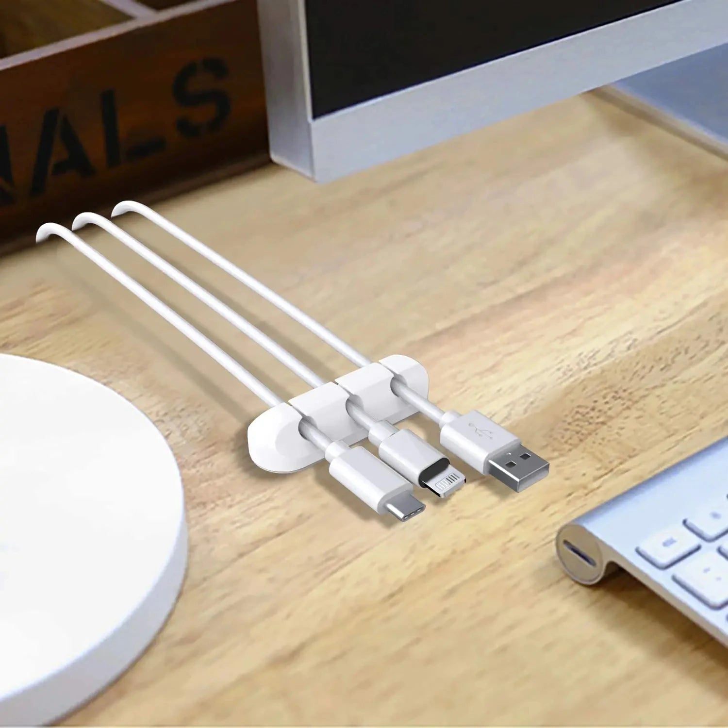 INIVEX CableClip Desk Organiser Set - INIVEX