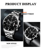 INIVEX ChronoSteel™ Executive Watch - INIVEX