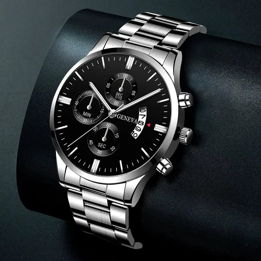 INIVEX ChronoSteel™ Executive Watch - INIVEX